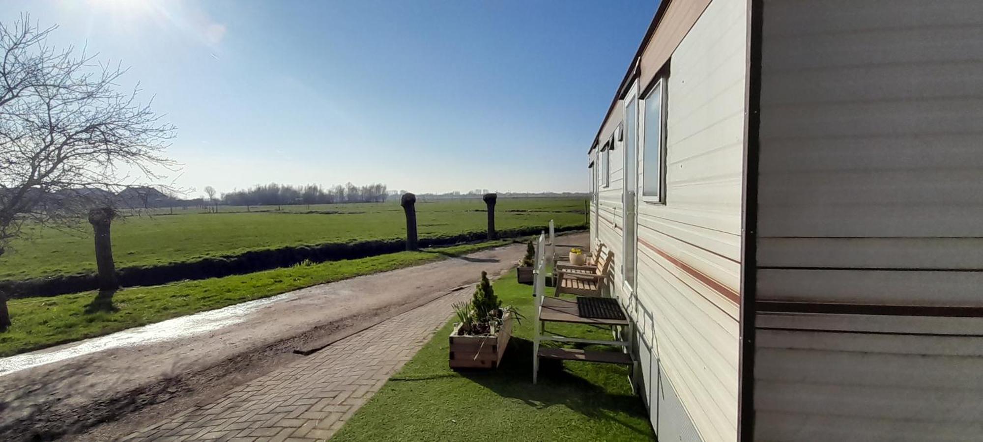 Stacaravan Op De Paardenboerderij Снек Экстерьер фото